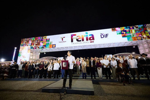 Inaugura AVA Feria Tamaulipas 2025; 'fiesta de Unidad y Superación...'