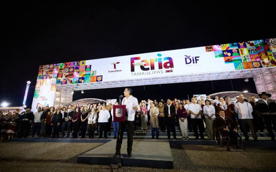 Inaugura AVA Feria Tamaulipas 2025; 'fiesta de Unidad y Superación...'